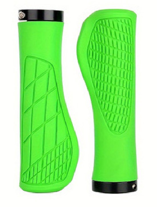 Bicycle grips - Mountain bike grips - 1 pair, including installation tools - Ergonomic bicycle grips | Green V1188-ZXY-131-296
