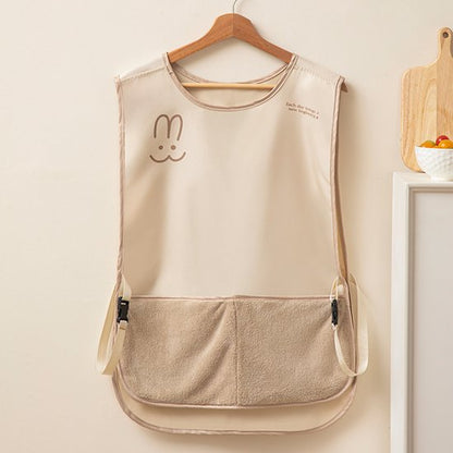 Kitchen Apron - Breathable Cooking Apron - Vest Style - With Towel - Suitable for Cooking, Baking, Gardening, V1188-ZXY-131-313