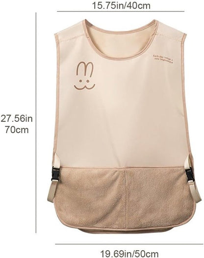Kitchen Apron - Breathable Cooking Apron - Vest Style - With Towel - Suitable for Cooking, Baking, Gardening, V1188-ZXY-131-313