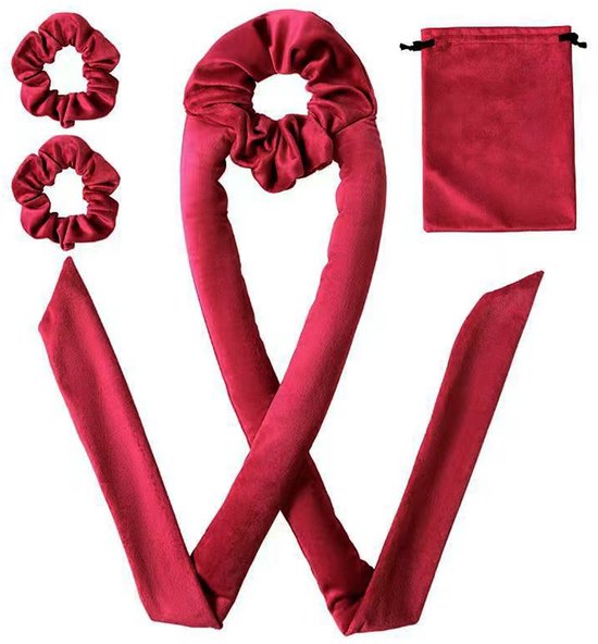 3-Piece Hair Rollers - Curling Iron for Women - Includes Storage Bag - Creates Long-Lasting Curls Without V1188-ZXY-131-325