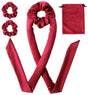 3-Piece Hair Rollers - Curling Iron for Women - Includes Storage Bag - Creates Long-Lasting Curls Without V1188-ZXY-131-325