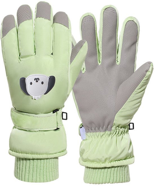 Gloves - Children's Gloves - Children's Ski Gloves - Touchscreen Gloves - Windproof - Warm - Suitable for V1188-ZXY-131-338