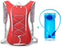 Backpack with 2L Water Bag - Running Vest - Adjustable Lightweight Cycling Backpack - Suitable for Hiking and V1188-ZXY-131-402