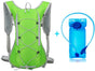 Backpack with 2L Water Bag - Running Vest - Adjustable Lightweight Cycling Backpack - Suitable for Walking V1188-ZXY-131-404