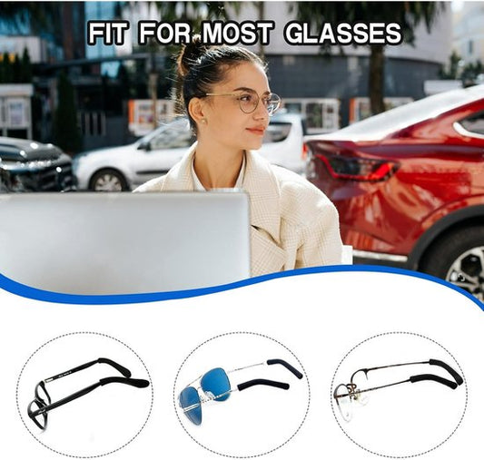 Ear cushions for glasses - Ear hooks for glasses - Soft knitted cotton - Temple protectors - Temple cushions V1188-ZXY-131-414
