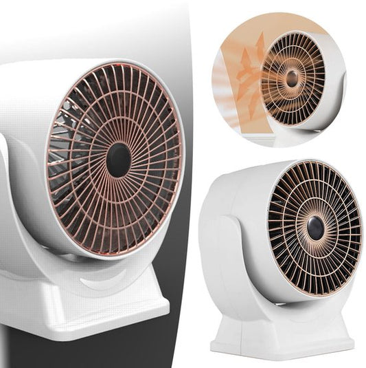Portable camping heater - Energy efficient - Fast hot air heating for home - Office - Home - Small table V1188-ZXY-131-419
