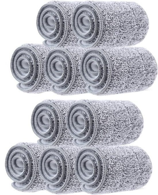 Mop Pads - Universal Replacement, Washable Wet and Dry Mop Pads - Fits Most 28-33cm Velcro Mops. Floor V1188-ZXY-131-422