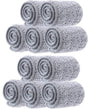 Mop Pads - Universal Replacement, Washable Wet and Dry Mop Pads - Fits Most 28-33cm Velcro Mops. Floor V1188-ZXY-131-422
