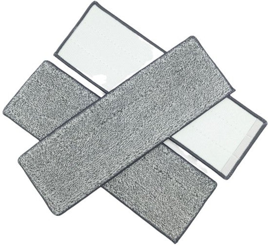 Mop Pads - Universal Replacement, Washable Wet and Dry Mop Pads - Fits Most 28-33cm Velcro Mops. Floor V1188-ZXY-131-422