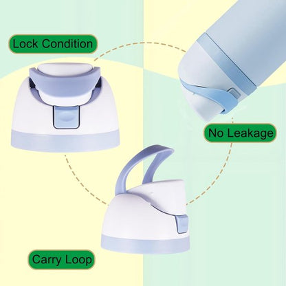 Replacement Lids - One-Push, Non-Leaking Water Bottle Lids V1188-ZXY-131-433