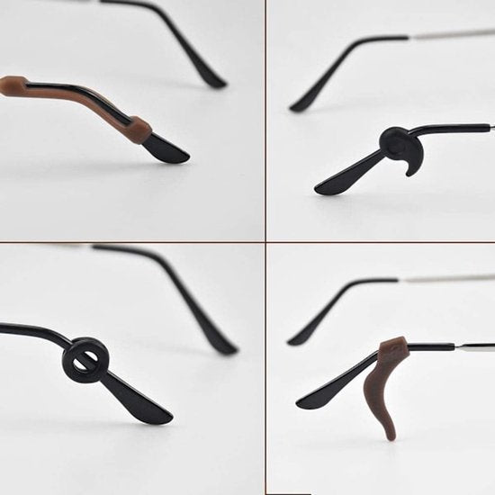 Anti-slip ear cushions for glasses - Frames - Anti-fall ear cushions - Ear hook connectors - 24 pairs V1188-ZXY-131-444