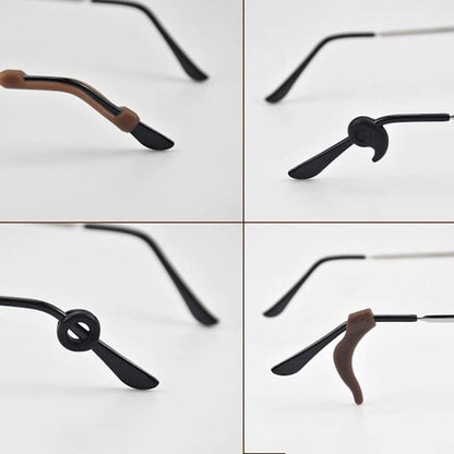 Anti-slip ear cushions for glasses - Frames - Anti-fall ear cushions - Ear hook connectors - 24 pairs V1188-ZXY-131-444