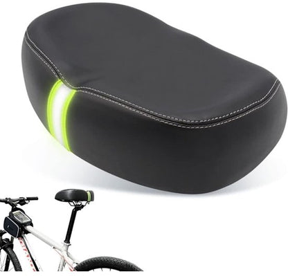 Bicycle saddle - Comfortable wide bicycle saddle - With memory foam pad - Comfort V1188-ZXY-131-449