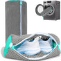 Shoe Wash Bags - 2-Pack - Reusable Shoe Cleaning Bags - Gray V1188-ZXY-131-451