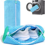 Shoe Wash Bags - 2-Pack - Reusable Shoe Cleaning Bags - Blue V1188-ZXY-131-452