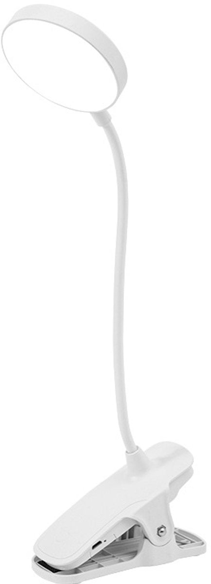 Reading lamp - Table lamp - Bedside table with clamp lamp - 3 brightness levels - USB rechargeable - Bedside V1188-ZXY-131-458