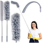 Dust brush - Underbed cleaner - Dust cloth - Cleaning - Tools - Crevice cleaner - Set of 2 V1188-ZXY-131-462