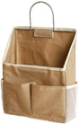 Storage Bag - Cotton and Linen Fabric - Bedside Storage Bag - Wall Mounted - Dorm Room Essentials and Snack V1188-ZXY-131-465