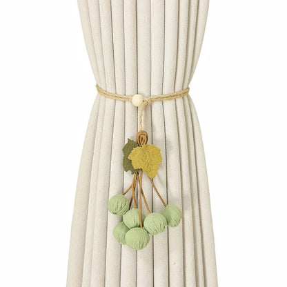 Curtain Ties - Hanging Ball Ties - Ball Tie Cords - Simple Hooks - Creative Curtain Buckle Decorations - V1188-ZXY-131-466