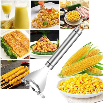 Corn thresher - Corn peeler - Corn cob peeler - High-quality stainless steel corn thresher - with ergonomic V1188-ZXY-131-489