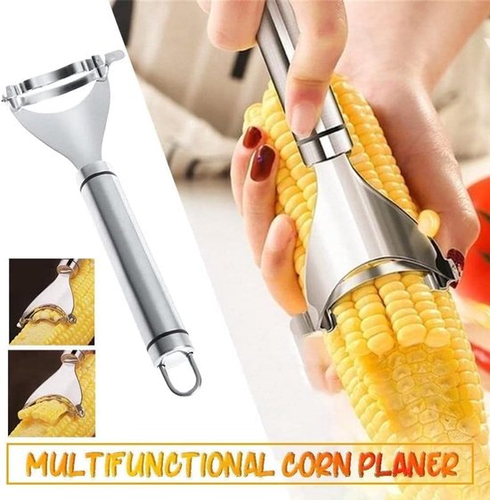 Corn thresher - Corn peeler - Corn cob peeler - High-quality stainless steel corn thresher - with ergonomic V1188-ZXY-131-489