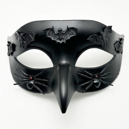 Hell's Messenger Mask - Halloween - Rave Party - Dance - Adult Performance - Costume Prop - 5-Pack V1188-ZXY-131-498