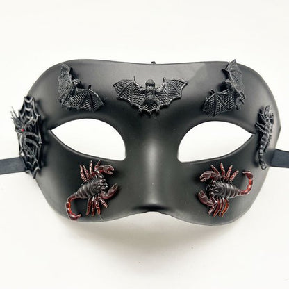 Hell's Messenger Mask - Halloween - Rave Party - Dance - Adult Performance - Costume Prop - 5-Pack V1188-ZXY-131-498