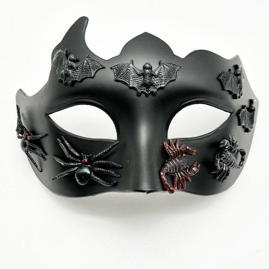 Hell's Messenger Mask - Halloween - Rave Party - Dance - Adult Performance - Costume Prop - 5-Pack V1188-ZXY-131-498