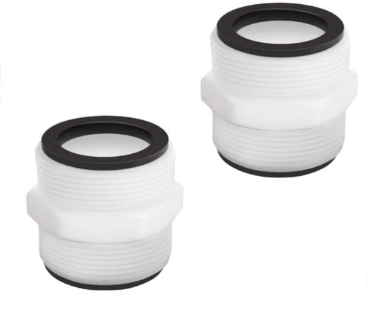1.5" L-Type Two-Way Manifold (with Gasket) - Compatible with Intex Coleman Above Ground Pool Pumps (2 Pack) V1188-ZXY-131-505