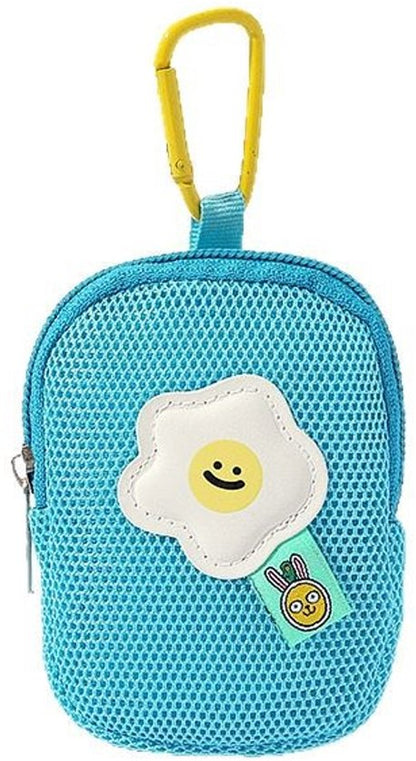 Storage Bag - Cute Mesh - Flowers - Keychain Wallet - Headphone Bag - Pendant Storage Bag - Multifunctional - V1188-ZXY-131-511