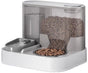 Water bowl for cat and dog - Automatic feeder - Stainless steel - Large capacity - Double bowl V1188-ZXY-131-514
