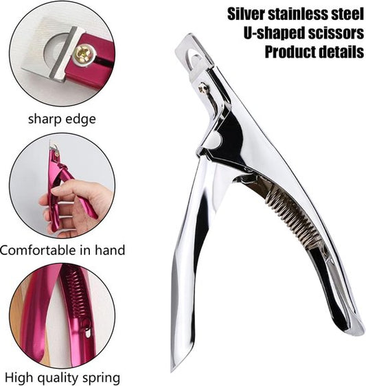False Nail Clipper - Professional Nail Clipper - Gel Nails - Nail Clipper - Trimmer - Manicure Knife - V1188-ZXY-131-516