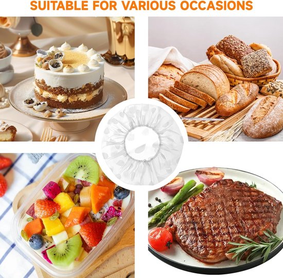 Bread Covers - 3-Pack Moisture Covers - Baker's Dough Cloths - Moisture Covers - Round, Stretchable Moisture V1188-ZXY-131-518