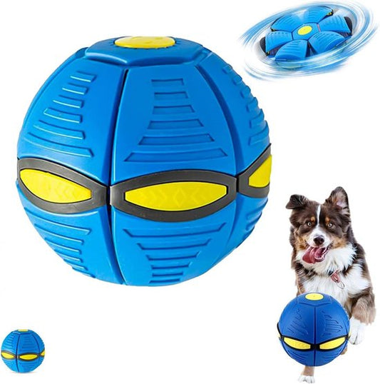 Dog Toy Ball - Interactive Dog Ball - Pet Magic Frisbee Ball - Pet Frisbee Ball - Interactive Pet Toy - Pet V1188-ZXY-131-520