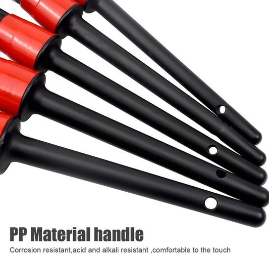 5-Piece Car Cleaning Brush Set - Car Detailing Brush Set - For cleaning rims - Dashboard - Interior - V1188-ZXY-131-535