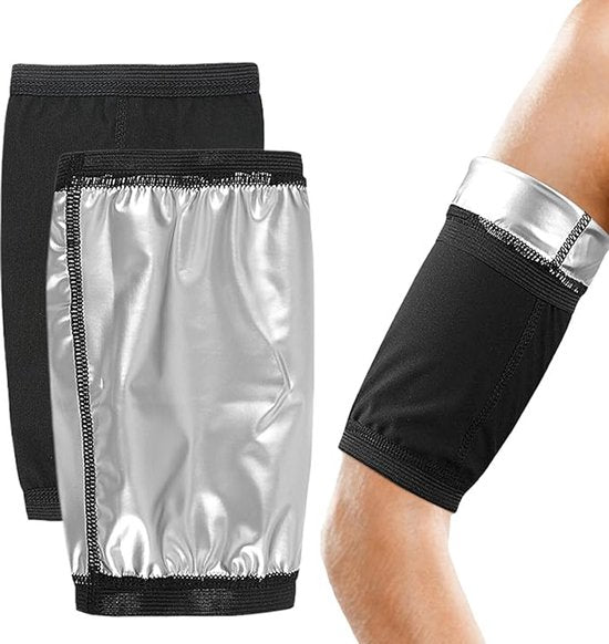 2-Pack Arm Sweatbands - Adjustable Compression Socks - For Training - Arm Trainer with Sauna and Sweat V1188-ZXY-131-545
