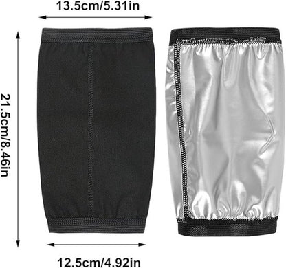 2-Pack Arm Sweatbands - Adjustable Compression Socks - For Training - Arm Trainer with Sauna and Sweat V1188-ZXY-131-545
