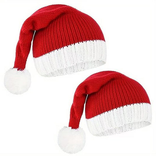 2 Santa Claus Hats - Hats - Christmas Hats - Christmas Costumes - Santa Claus Hats - Santa Claus Hats for V1188-ZXY-131-553