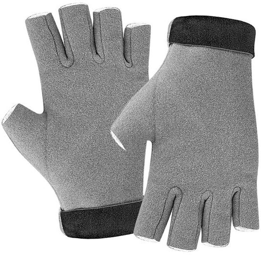 pair of fingerless insulated gloves - One size fits all - Warm and protective for hands - Warm and V1188-ZXY-131-565