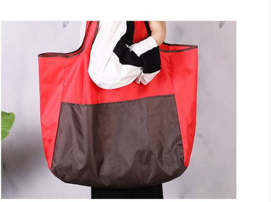 Portable foldable shopping bag - storage bag - supermarket bag - large Oxford cloth bag - eco-friendly bag - V1188-ZXY-131-598