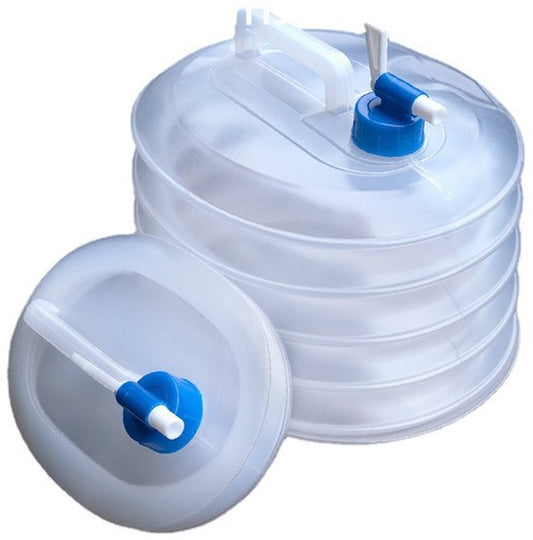 5 Liter Collapsible Water Bucket - Outdoor Picnic/Road Trip - Portable - Large Capacity Water Bucket - V1188-ZXY-131-600