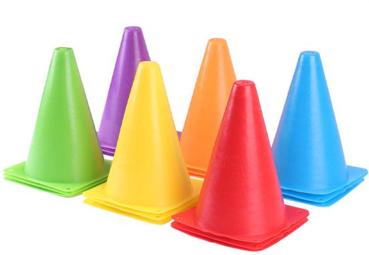 18 pieces of training equipment for outdoor sports - obstacle course for soccer training - cone markers for V1188-ZXY-131-605
