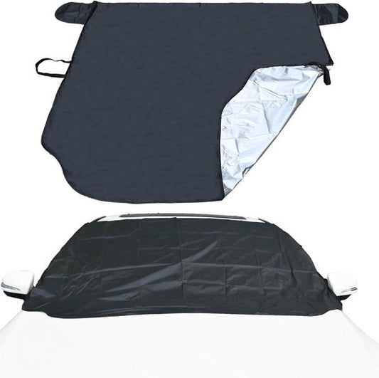 Windshield Cover - 147*90cm Winter Car Windshield Cover - Antifreeze Window Snow Cover - Car Anti-Ice and V1188-ZXY-131-618