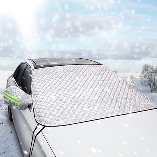 Car Sunshade for Windshield - Car Sun Visor - Winter Cover, Anti-Ice, Dustproof, UV Protection, Snowproof - V1188-ZXY-131-619
