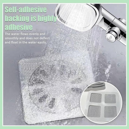 100-Piece Shower Drain Filter - Sticky Hair Shower Filter - Sink Filter, Bathtub, Bathroom & Kitchen Shower V1188-ZXY-131-620