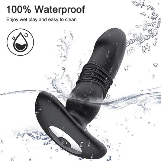 Sex toys for women - Sex toys for couples - Sex games - Retractable anal plug - Vibrating - Wearable - Unisex V1188-ZXY-131-628