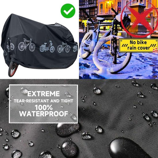 Bicycle cover - Motorcycle cover - Waterproof, dustproof and UV-resistant cover - Bicycle rain cover - V1188-ZXY-131-662