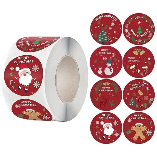 Stickers - 500 sheets - Christmas stickers - Label stickers - Gift stickers - Self-adhesive gift labels, DIY V1188-ZXY-131-664