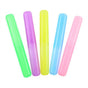 5-Pack - Portable Toothbrush Storage Box - Dustproof Toothbrush Storage Box(Pink + Green + Rose Red + Yellow V1188-ZXY-131-675