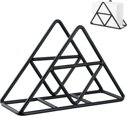 Tissue holder - Stainless steel napkin holder - Metal napkin holder - Triangular napkin holder - Tissue V1188-ZXY-131-708